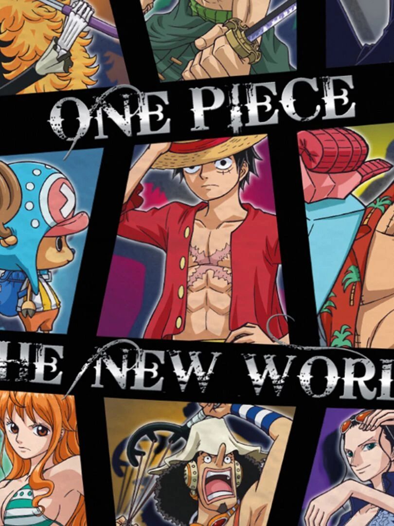 Drap de plage 'One piece' Noir