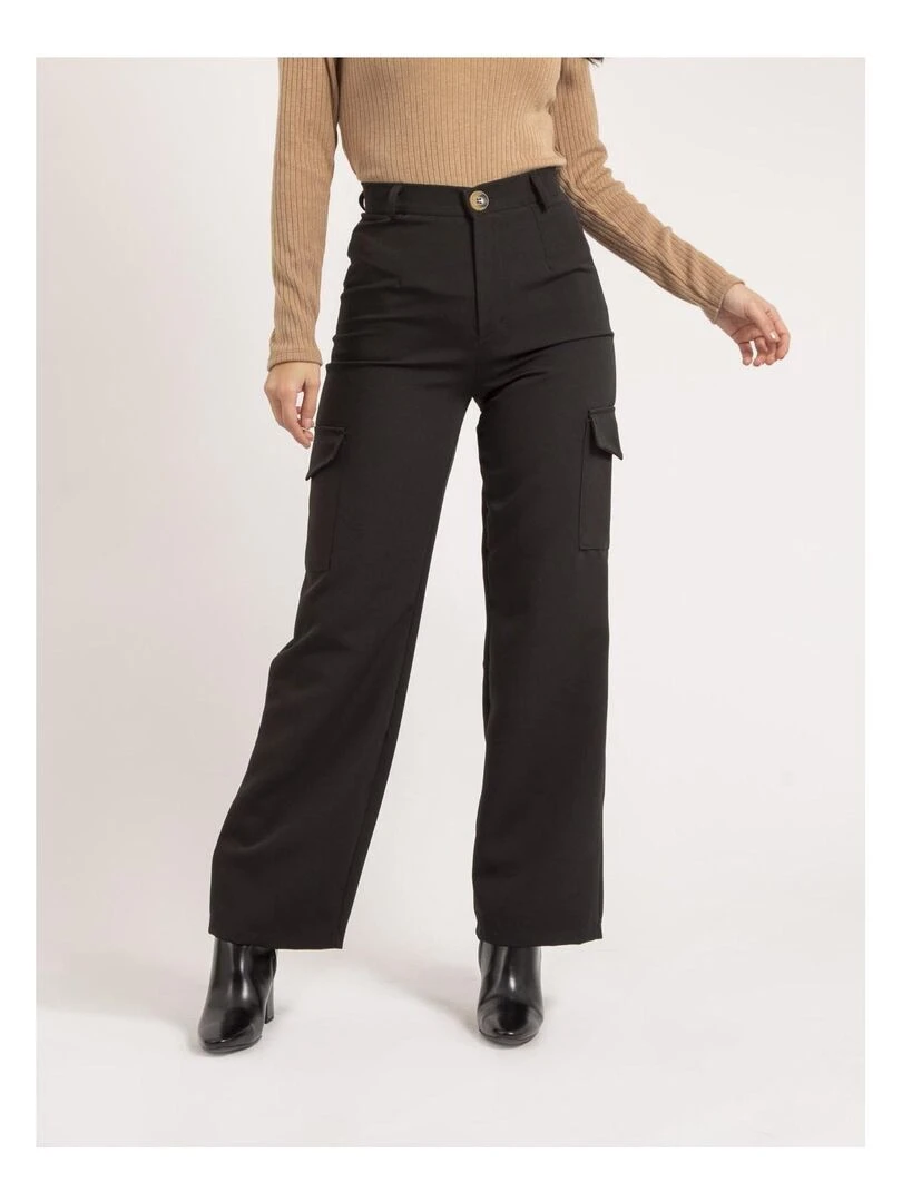 Pantalon cargo ENATIA Noir