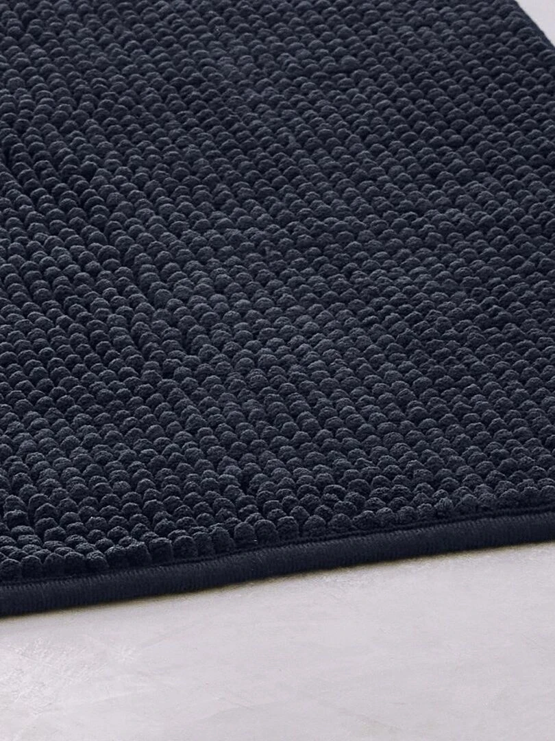Tapis de bain Bubble uni 'ESSENTIAL' 'TODAY'   Bleu marine
