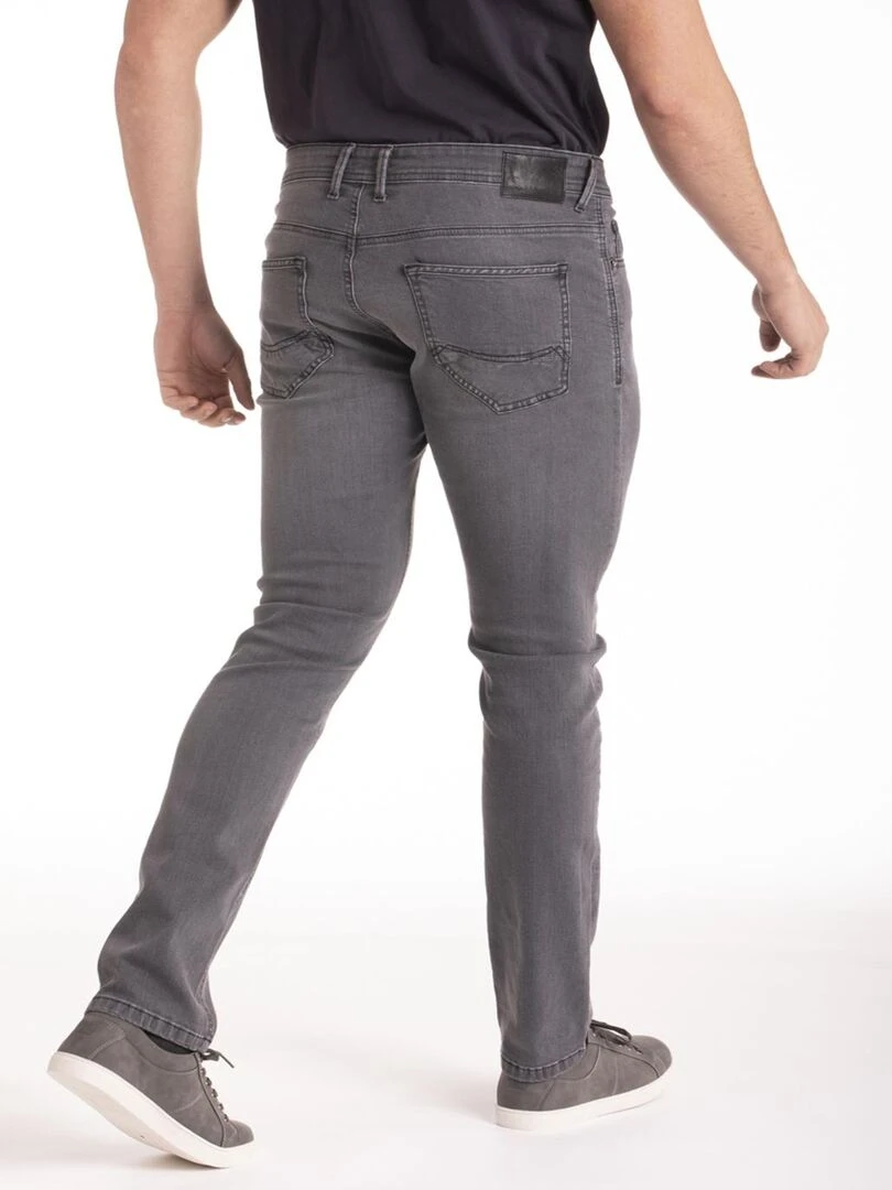 Jeans RL80 stretch Fibreflex® coupe droite ajustée BERANG 'Rica Lewis'   Gris