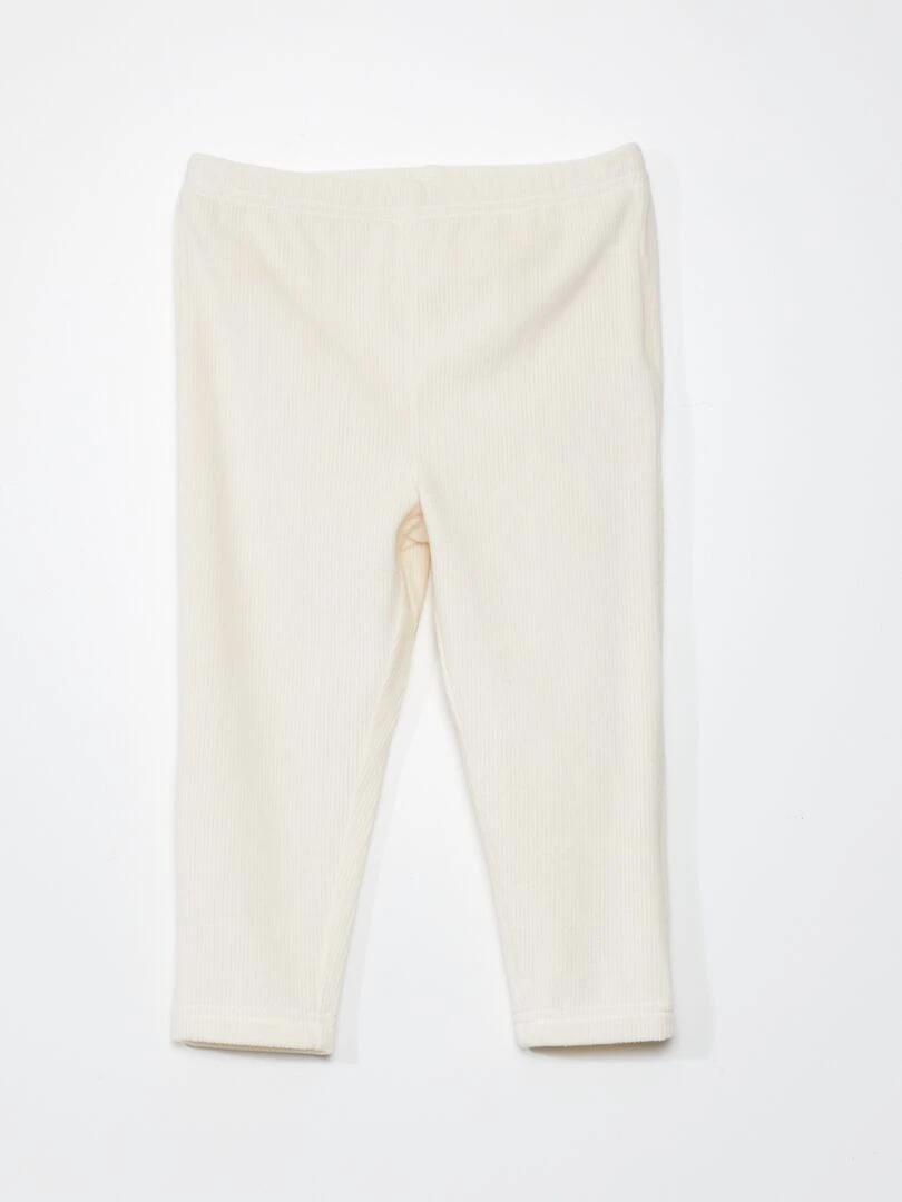 Ensemble pyjama sherpa et velours   2 pièces   Rose