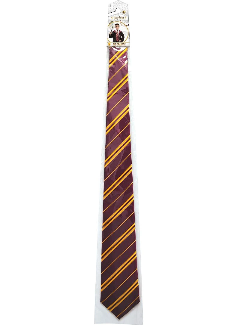 Cravate 'Harry Potter' bordeaux/jaune
