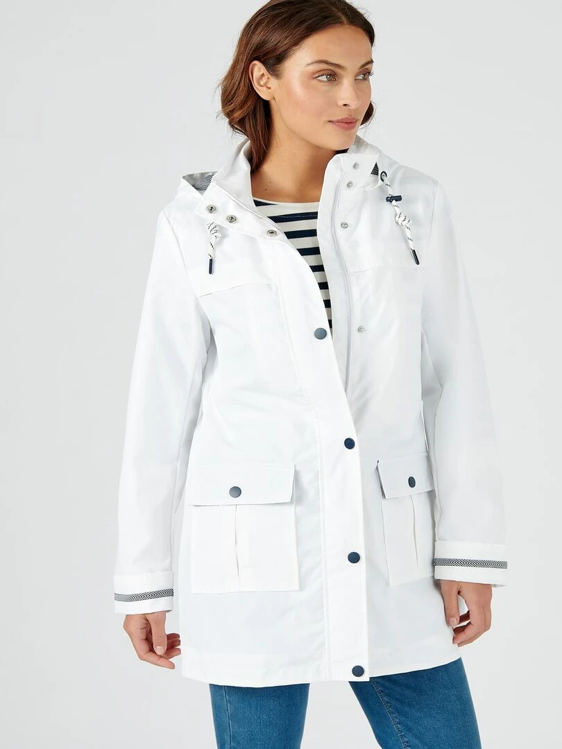 Parka détente Damart Blanc