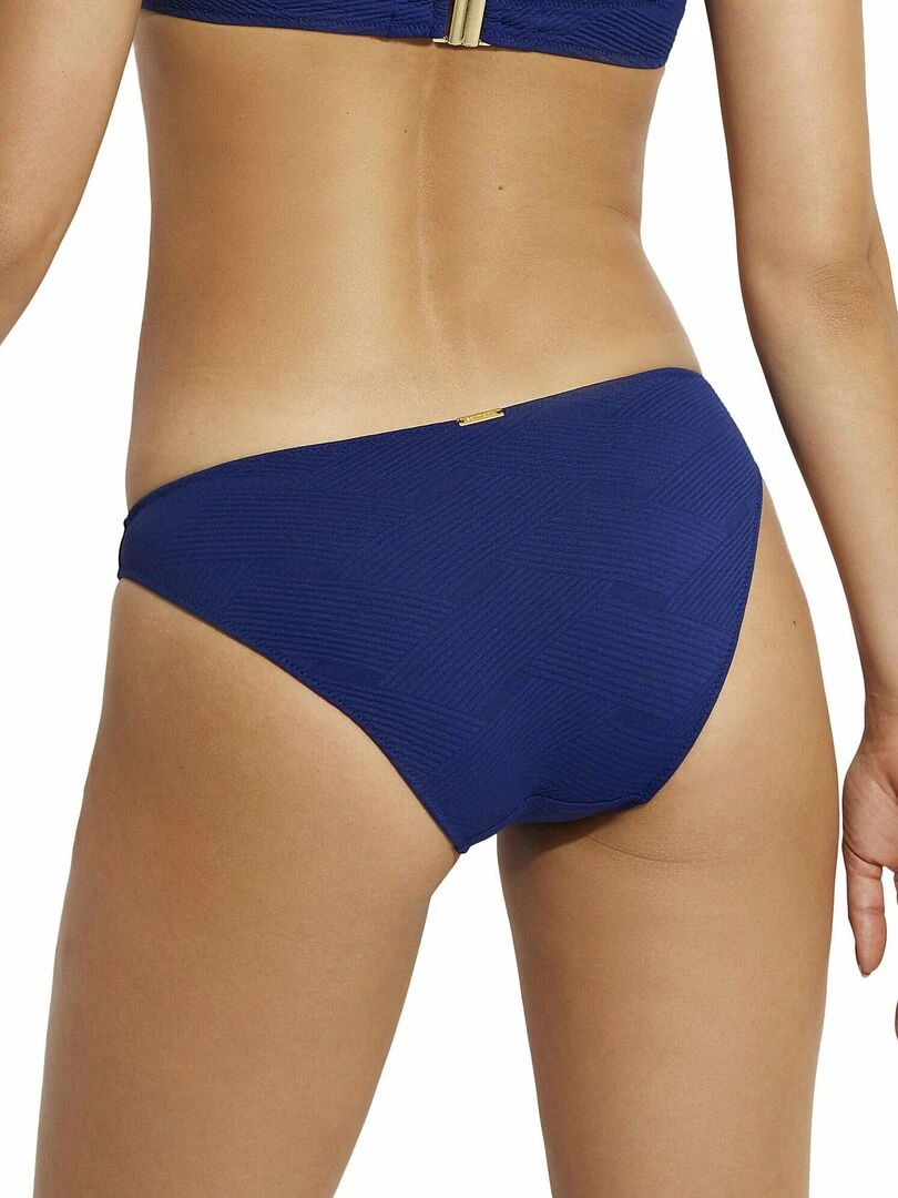 Bas maillot slip de bain taille basse Cosmopolitan Bleu marine