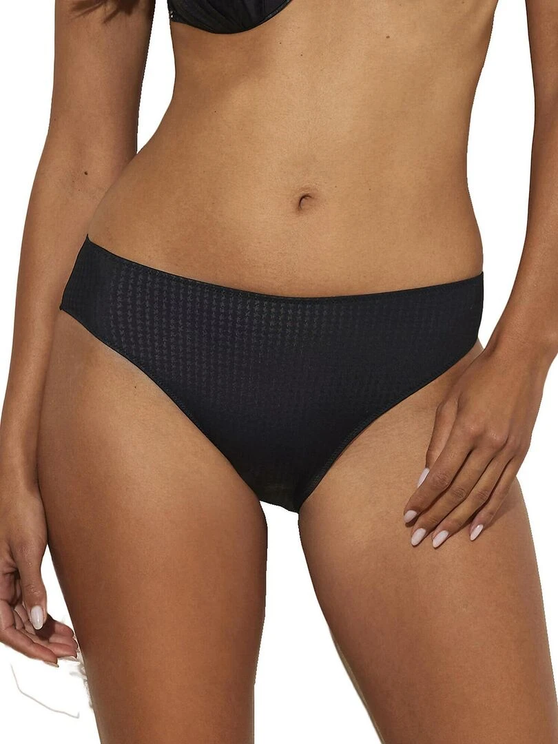 Bas maillot slip de bain Manhattan Noir