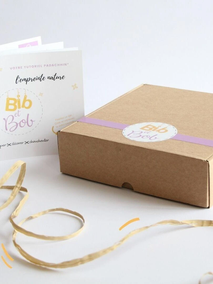 Kit à Empreinte Bébé Nature Décoration Murale Animaux   Beige