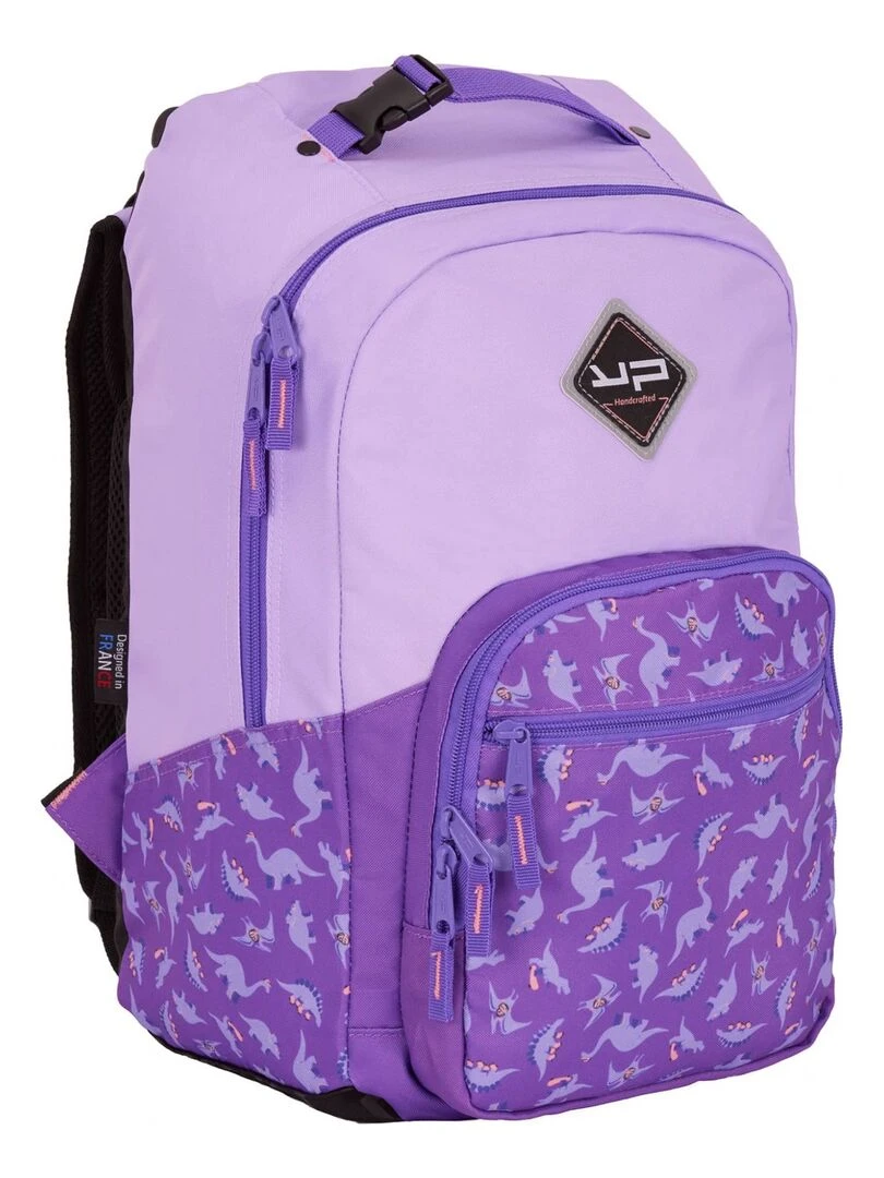 BODYPACK Sac à dos 1 compartiment recyclé Dino Violet Violet