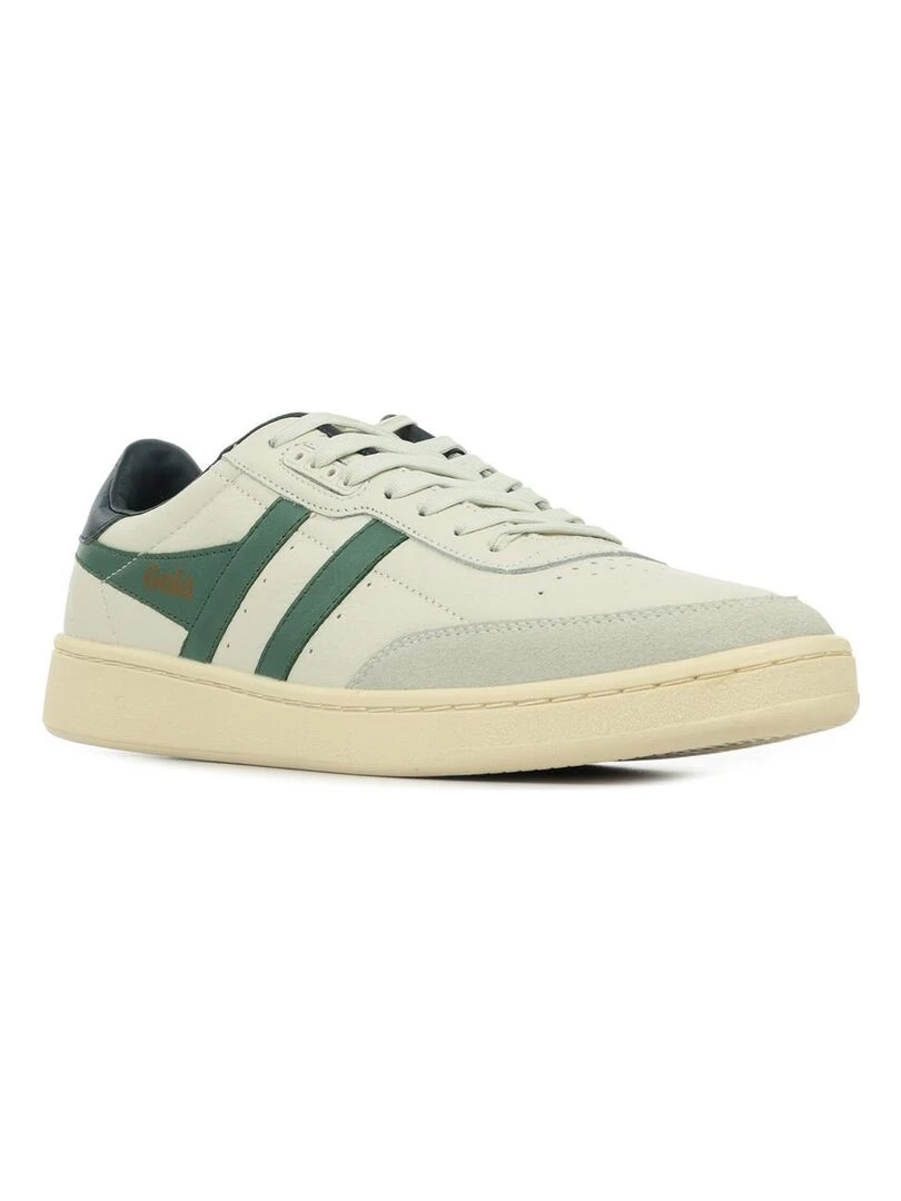 Baskets Gola Contact Leather Blanc