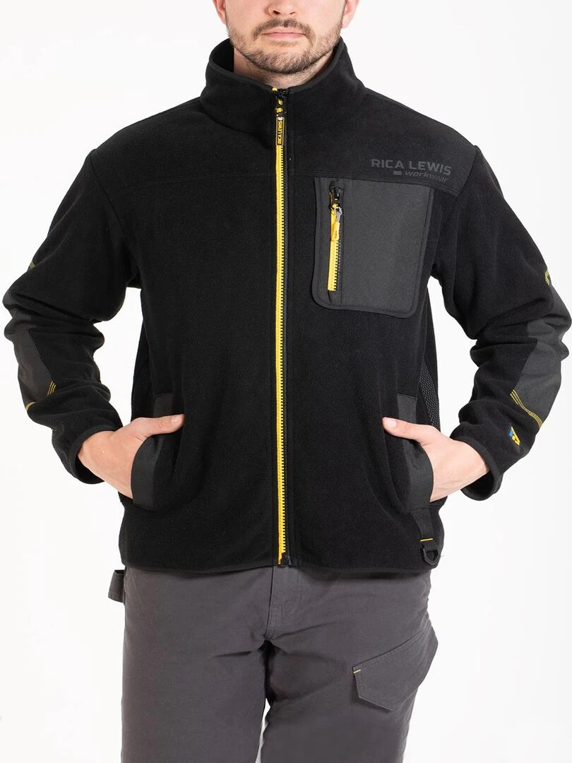 Veste polaire micro aérée WAFT 'Rica Lewis' Noir