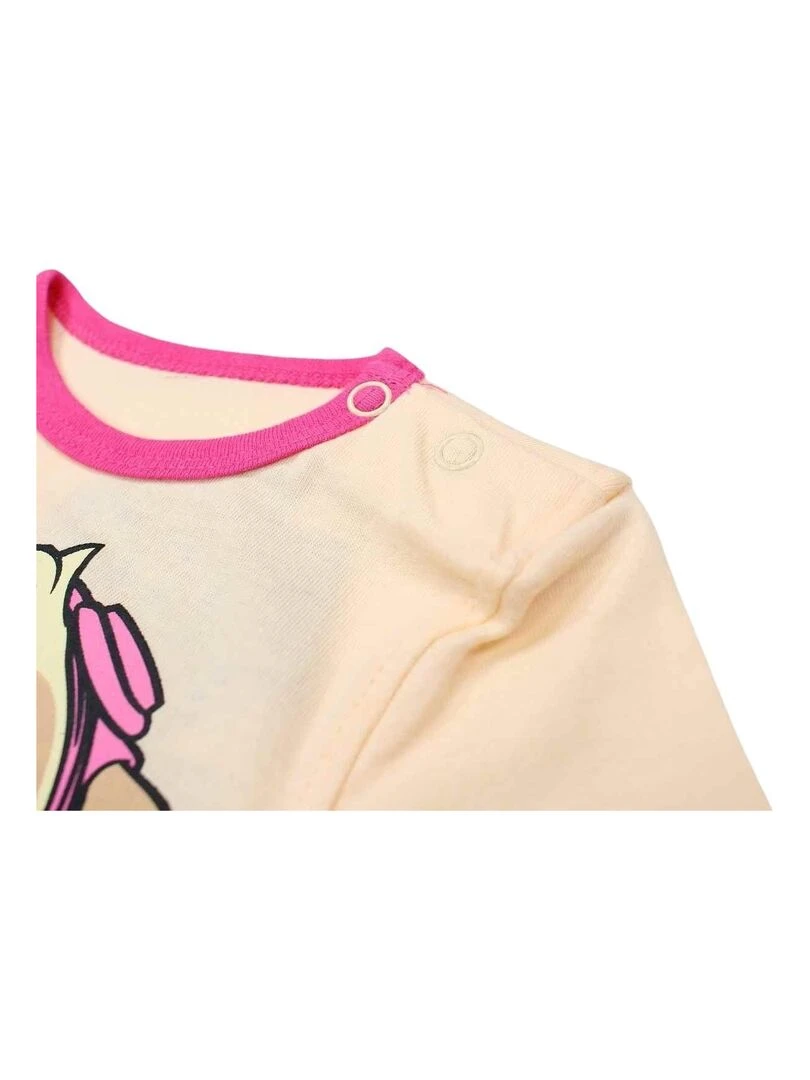 Paw Patrol Ensemble T shirt short bébé fille Imprimé La Pat' Patrouille Rose