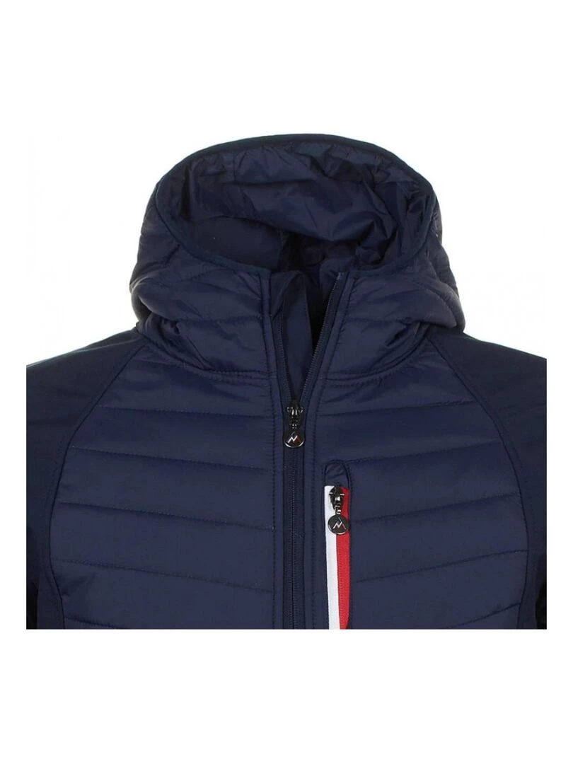 Blouson softshell homme CALENDER   PEAK MOUNTAIN   Bleu marine