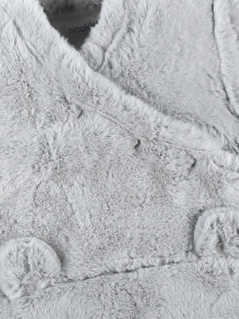 Gigoteuse 70 cm longs poils    Gris