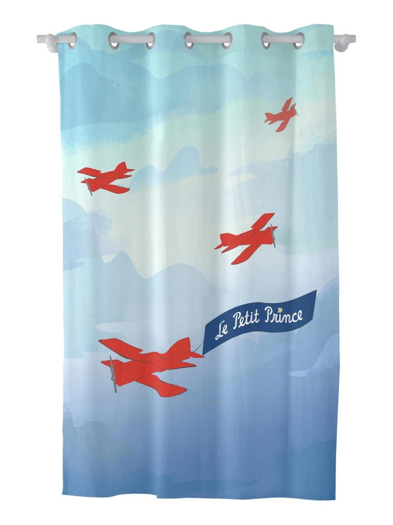 Rideau Son avion "Happyfriday" Blanc