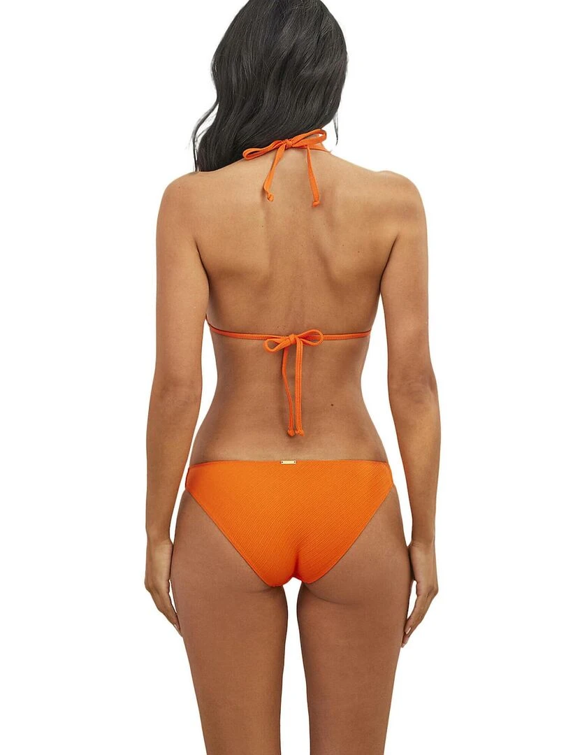 Bas maillot slip de bain taille basse Daiquiri   Orange