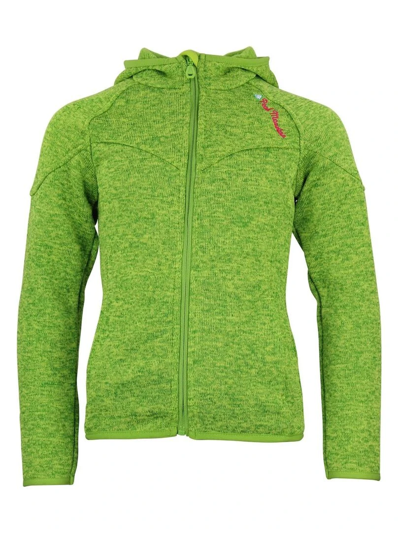 Blouson polaire fille FATORA PEAK MOUNTAIN Vert