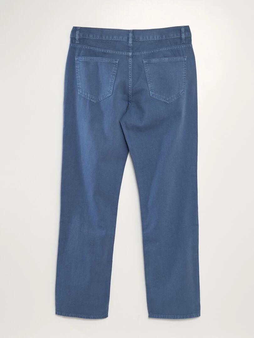 Jean à coupe droite L32 Bleu