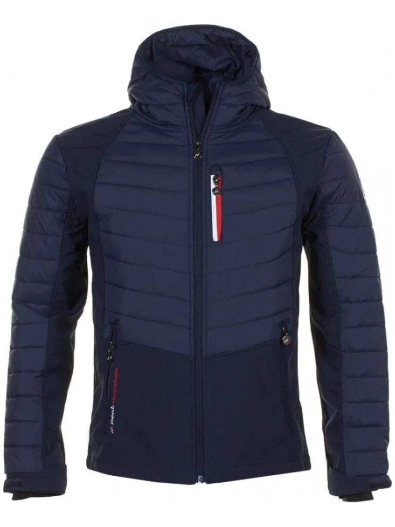 Blouson softshell homme CALENDER PEAK MOUNTAIN Bleu marine