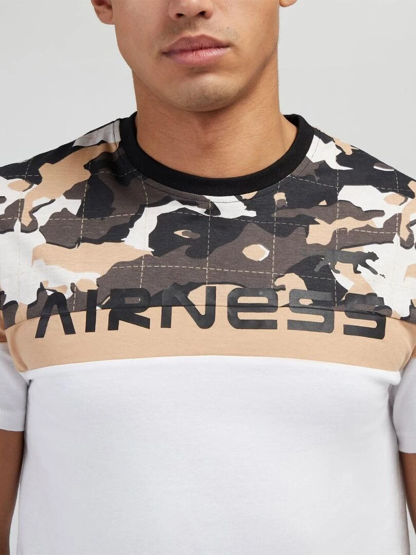 TEE SHIRT SECTION Airness   Blanc