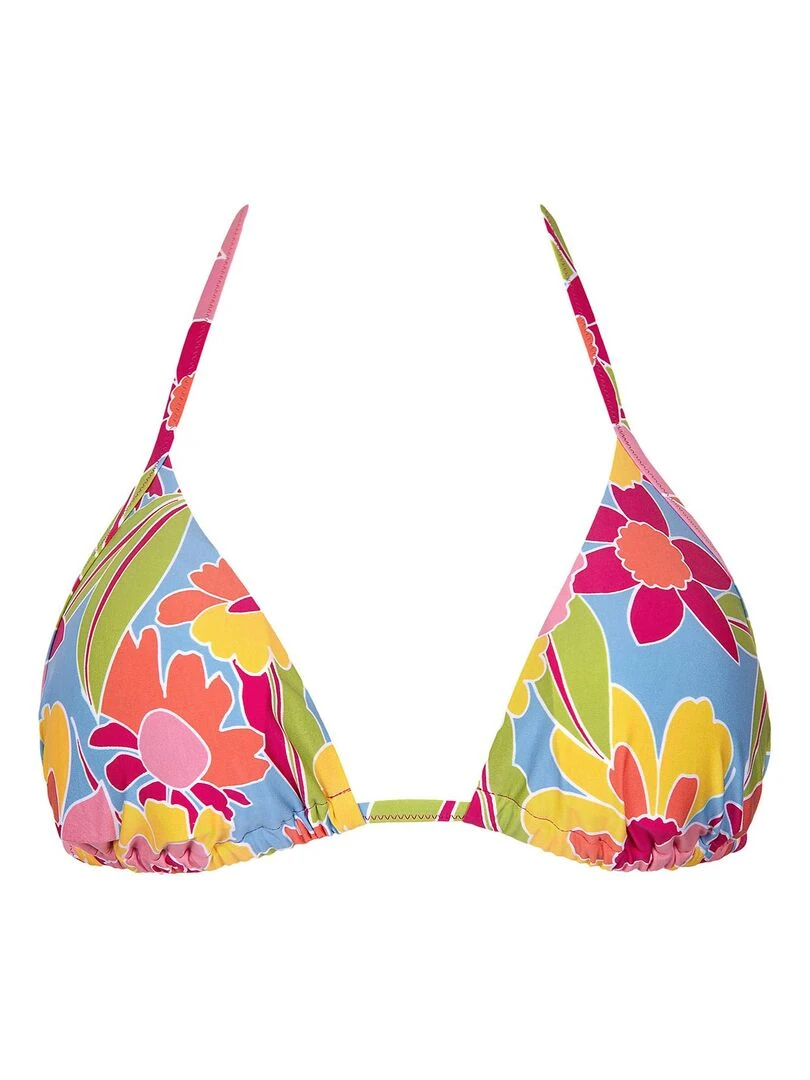 Haut maillot de bain triangle préformé sans armatures Miami   Vert