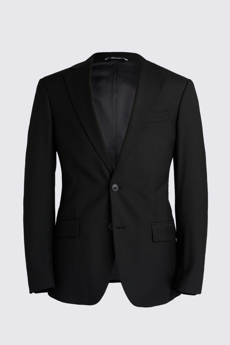 Tailored Fit Grey Stretch Jacket   Buy Online at Moss