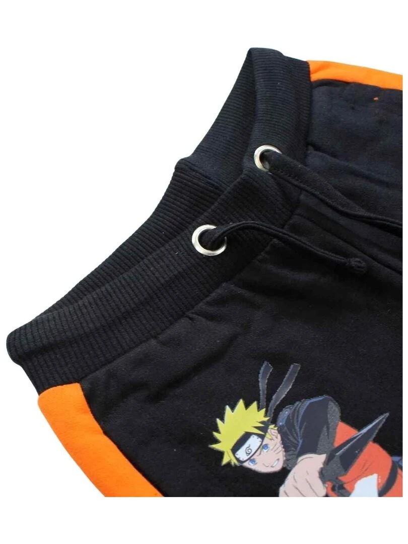 Disney   Short garçon imprimé Naruto en coton   Noir