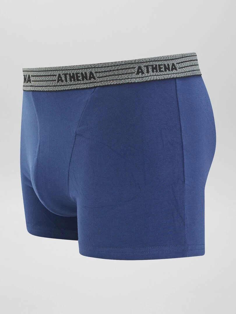 Lot de 4 boxers 'Athena'   noir/bleu