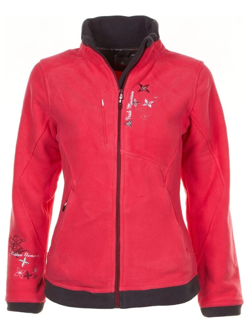 Blouson polaire femme ARIL Orange corail