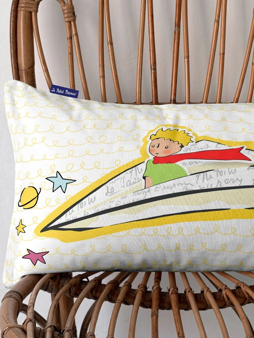 Housse de coussin Navire "Happyfriday" Blanc