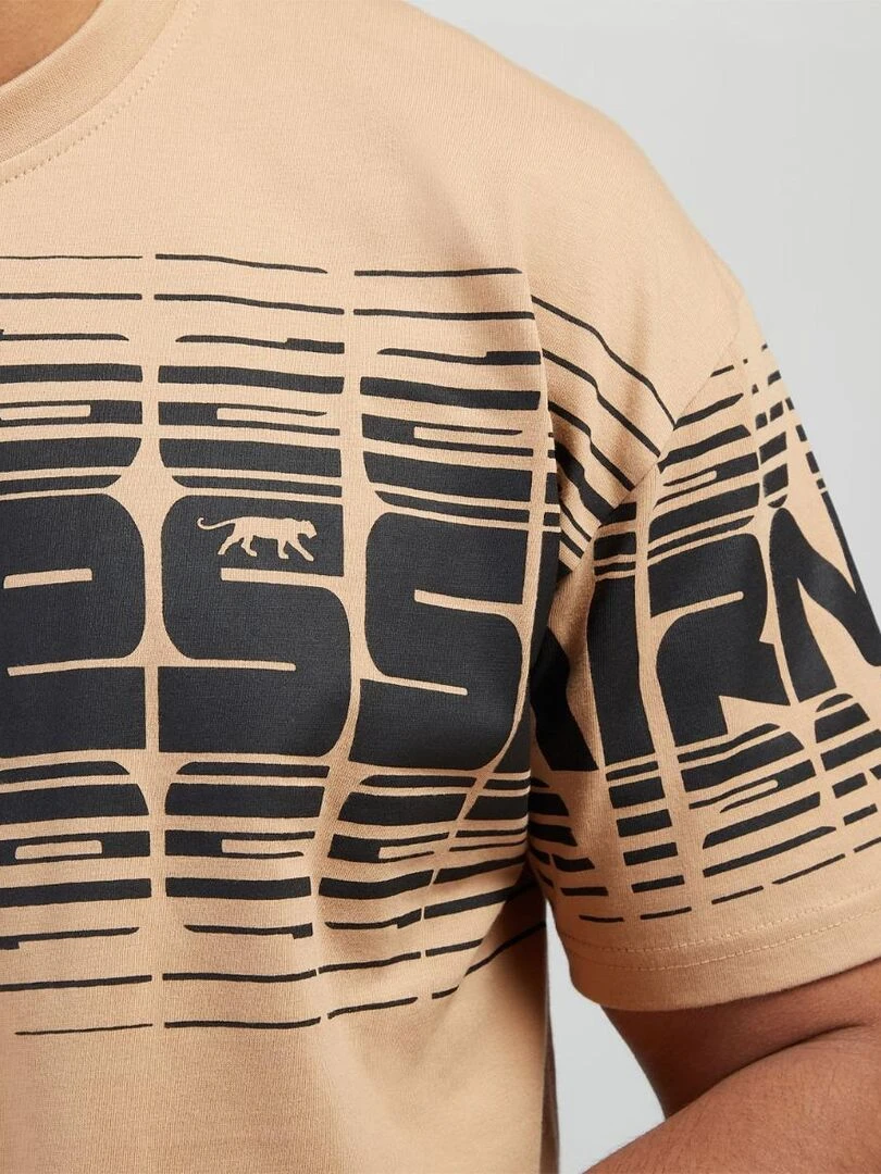 TEE SHIRT OVERSIZE AMERIGO Airness   Beige