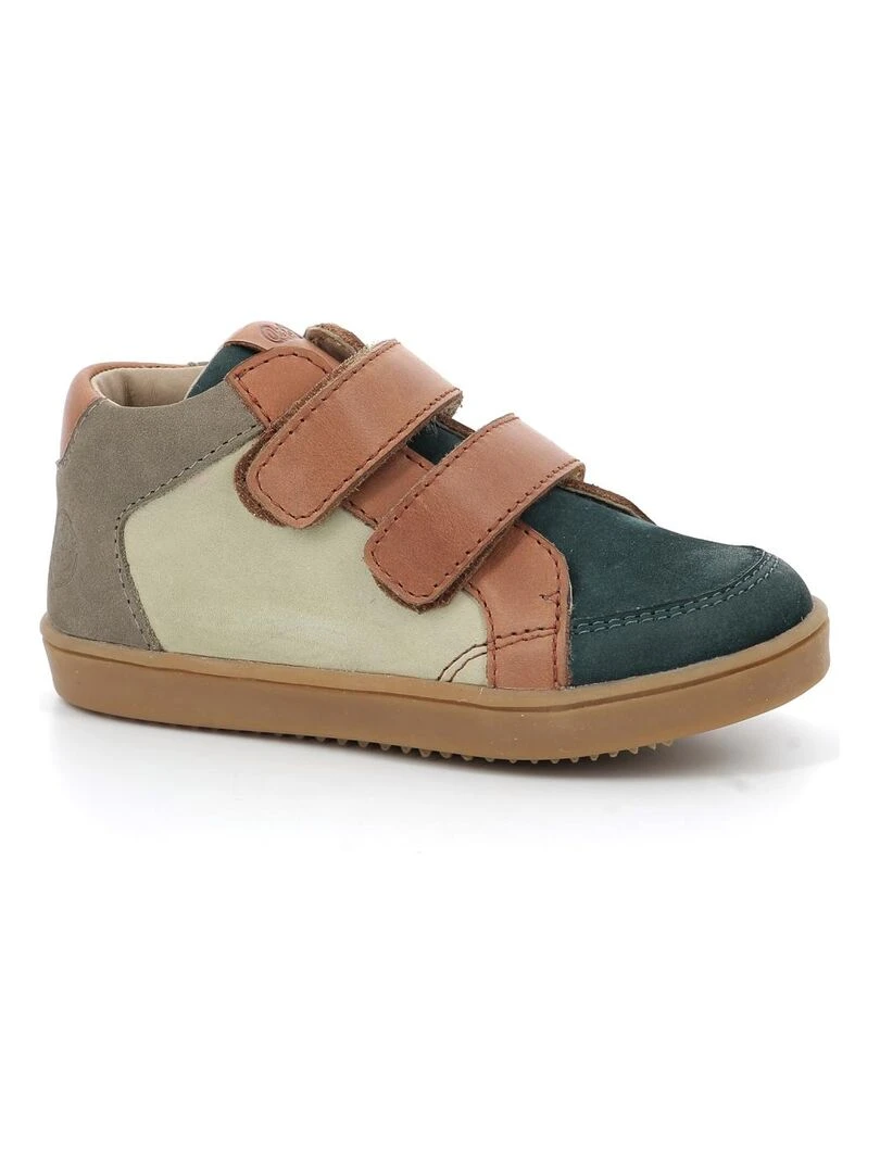 Sneakers hautes Cuir Woucikro Vert