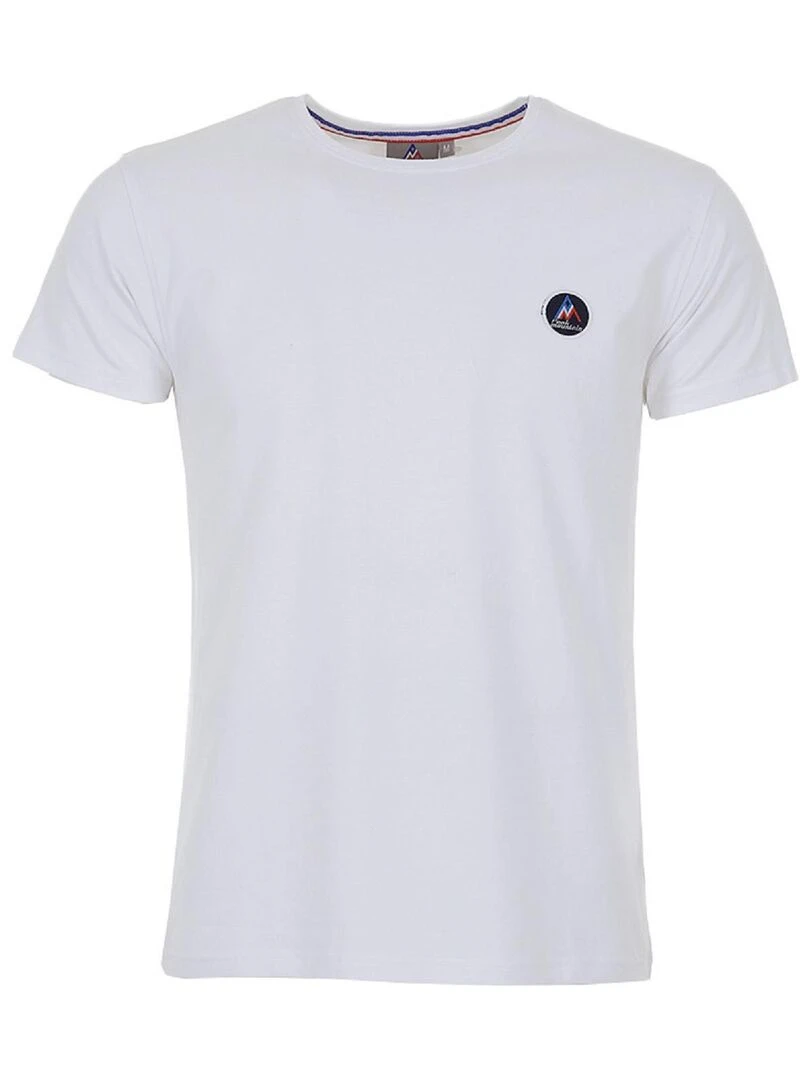 T shirt manches courtes homme CODA PEAK MOUNTAIN Blanc