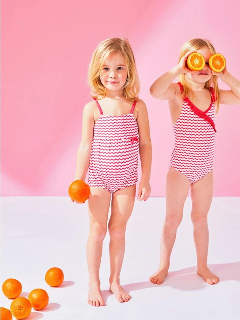 Maillot double protection   Archimède   Rose