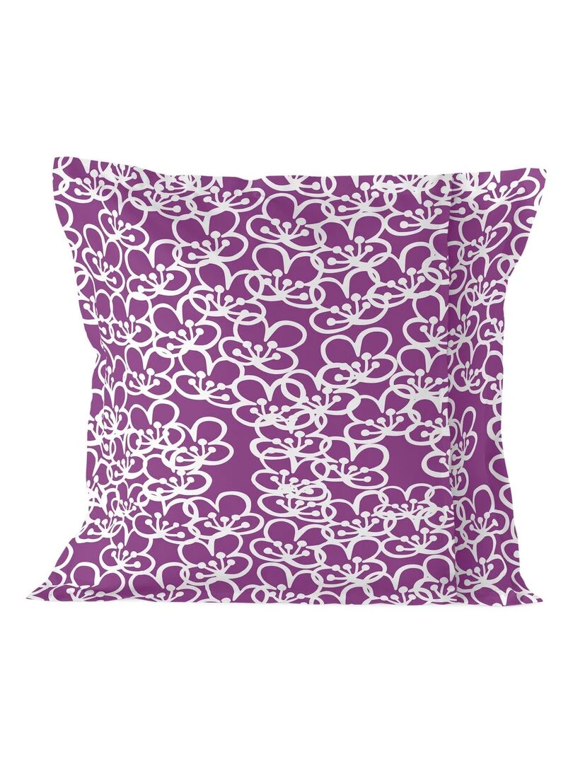 Taie d'oreiller Cherry blossom "Happyfriday"   Blanc