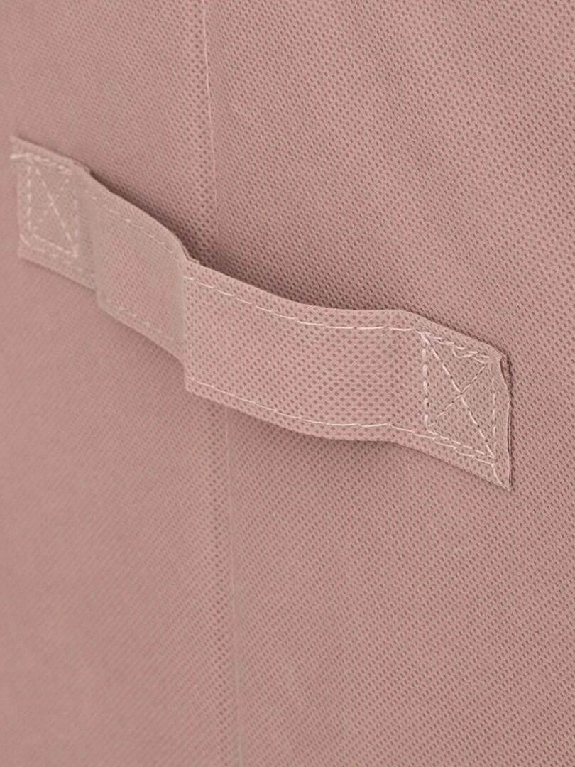 Bac de rangement Biche 29x29   Rose