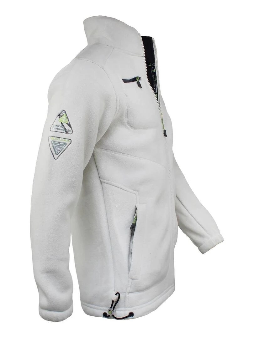 Blouson polaire homme CIK   PEAK MOUNTAIN   Ecru