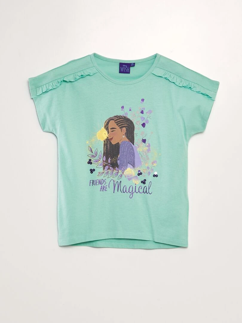 T shirt fantaisie 'Disney' Vert
