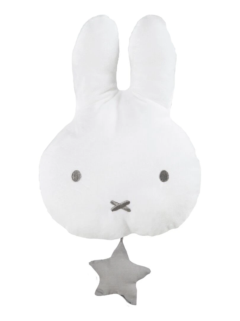 ROBA Peluche Musicale à Suspendre Lapin "Miffy®" Mécanisme Musical Amovible Gris/Blanc N/A