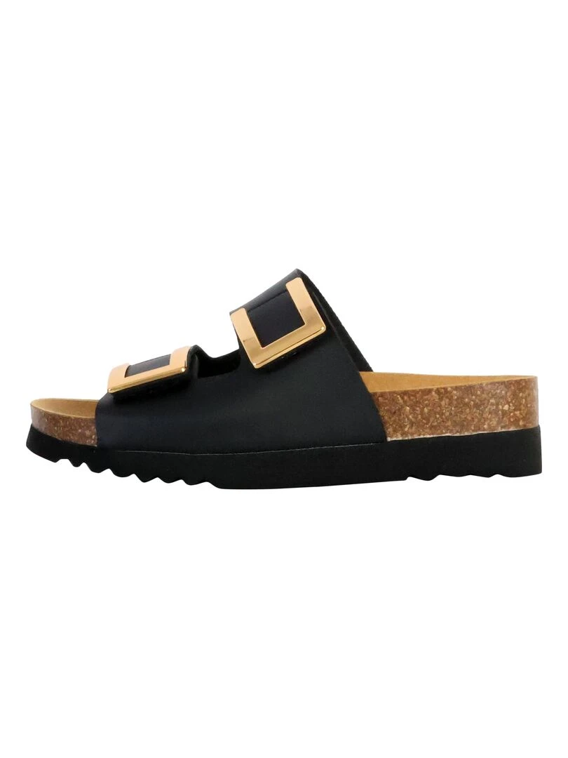 Mules à Enfiler Scholl Monterey 2 Straps Noir