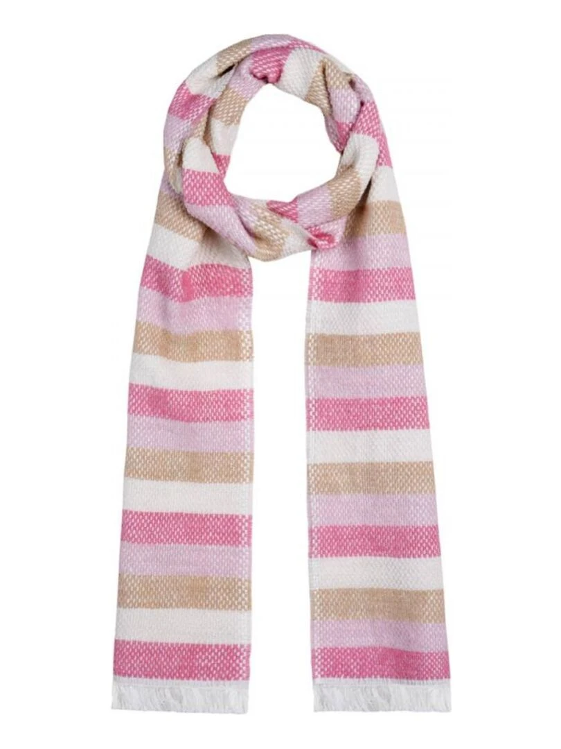 Echarpe Tessa Fabriqué en France Rose