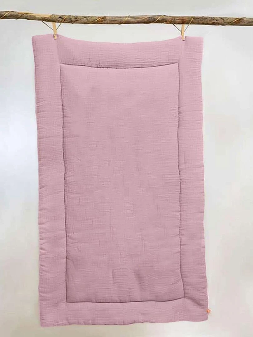 Edredon en Coton Bio Rose   Rose