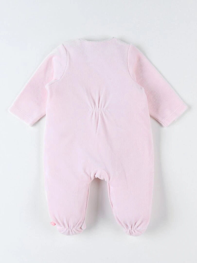 Pyjama dors bien en velours clair Noukie's Rose