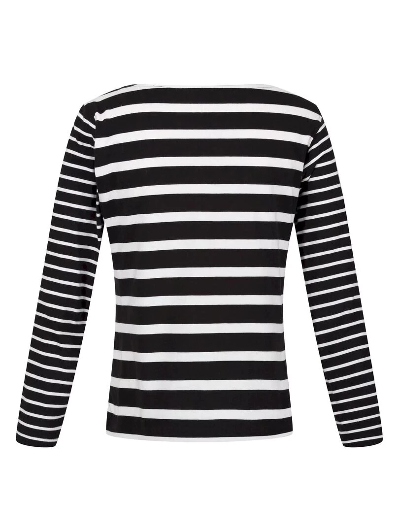 Regatta T shirt FARIDA Noir Blanc