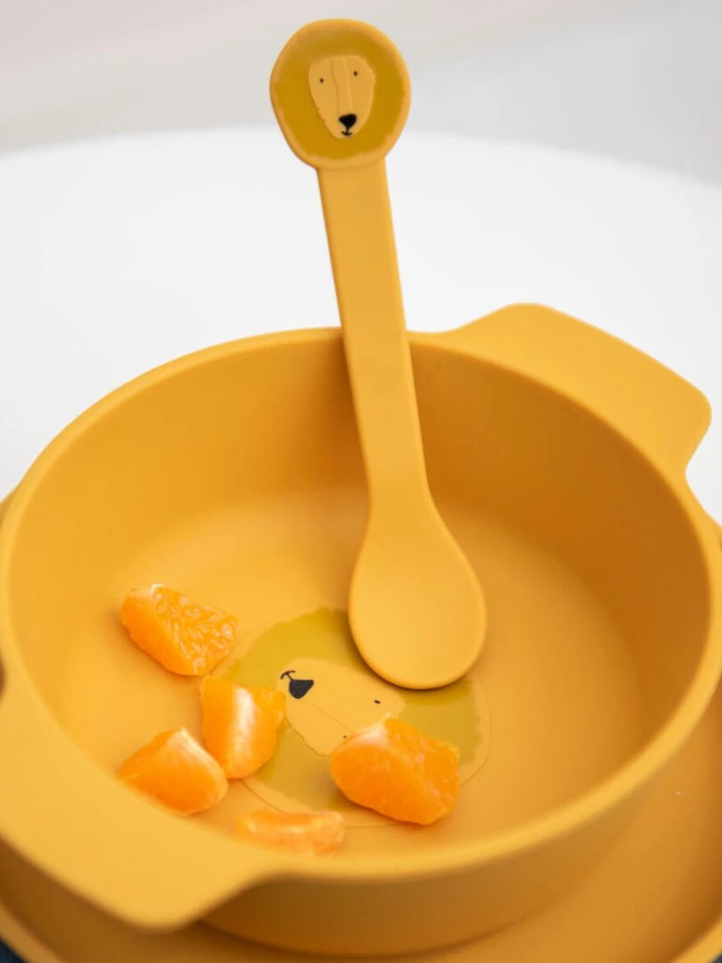 Bol silicone MR. LION   Jaune
