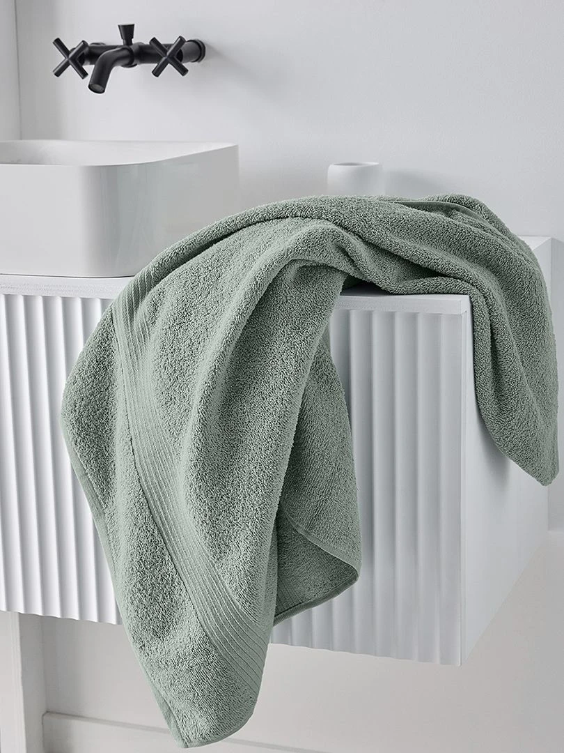 Maxi drap de bain 90 x 150 cm vert d'eau