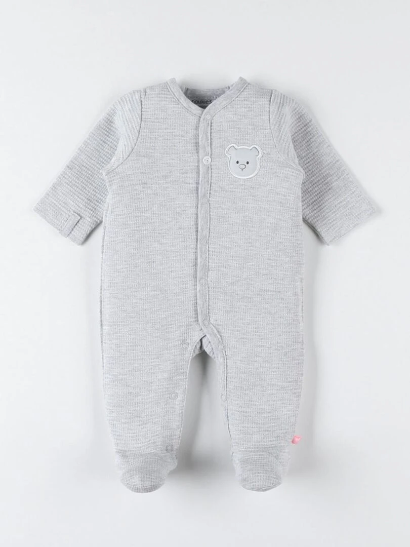 Pyjama dors bien en jersey Noukie's Gris