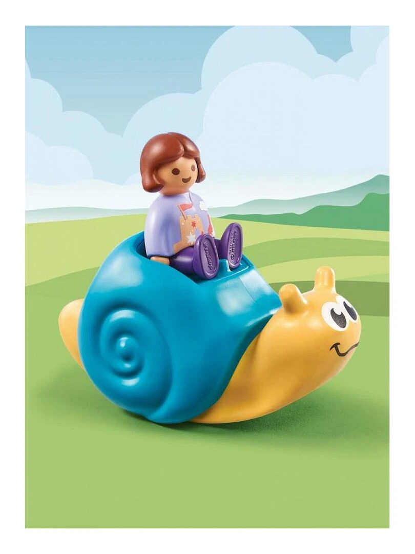 71322 Enfant avec escargot à bascule 1.2.3   N/A