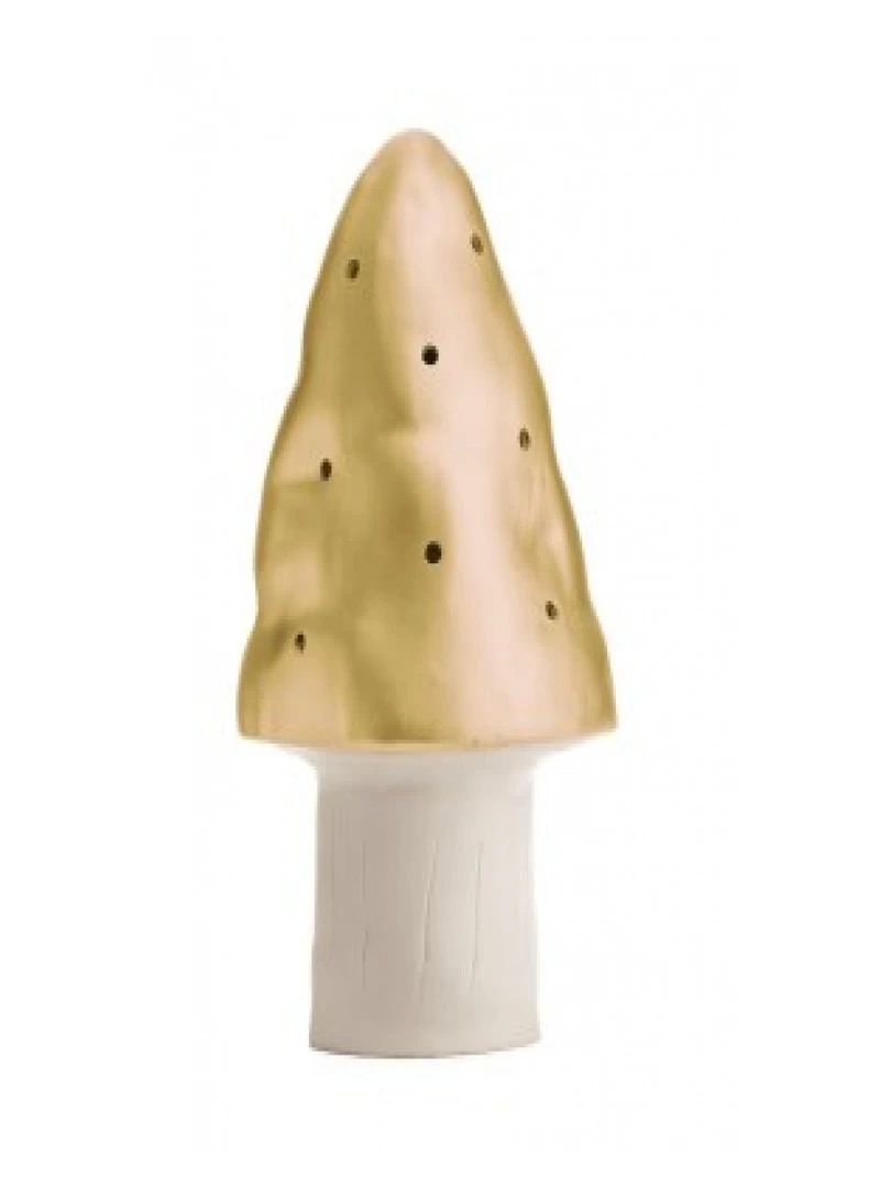 Veilleuse champignon doré (28 cm) Doré/or