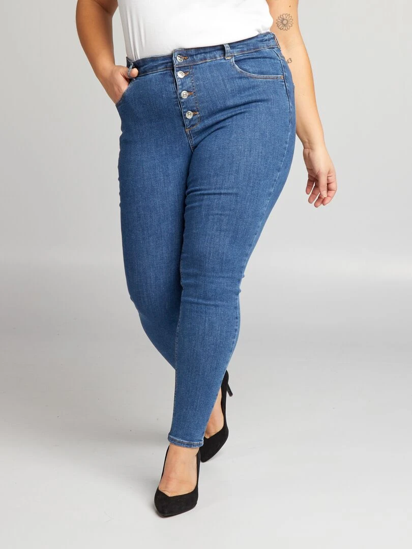 Jean skinny L28 Bleu