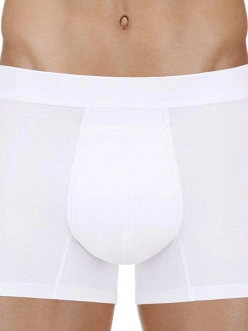 Boxer coton incontinence légère à modérée ProtechDry Blanc