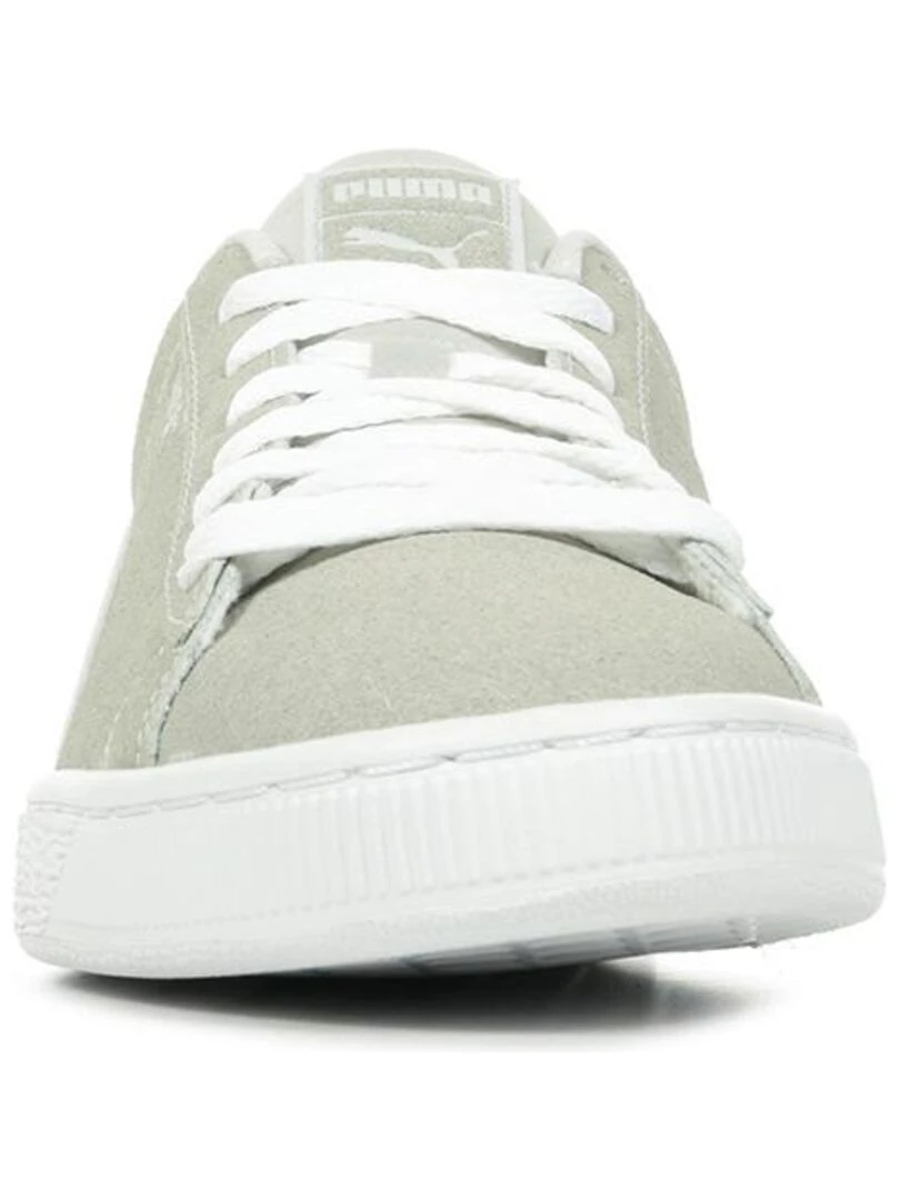 Baskets PUMA Suede Re Style   Gris Blanc